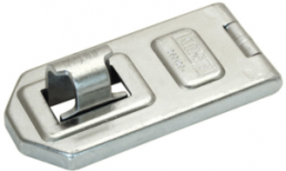 Hasp for disc lock, level 9, shackle (H) 30 mm, steel, (B x H x T) 56 x 30 x 120 mm, K260120D