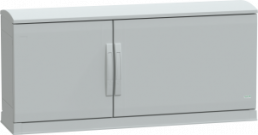 Control cabinet, (H x W x D) 500 x 1250 x 320 mm, IP44, polyester, light gray, NSYPLAZT5123G