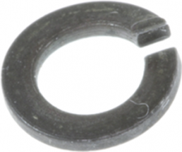Lock washer, M3, inner Ø 3.1 mm, outer Ø 5.7 mm, spring steel, DIN 127 A, DIN 127A M3 ROH GEFETTET