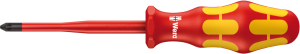 VDE screwdriver, PZ1, Pozidriv, BL 80 mm, L 178 mm, 05006460001