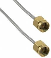 Coaxial Cable, SMA plug (straight) to SMA plug (straight), 50 Ω, 0.085" CONFORMABLE, 750 mm, 135101-R1-M0.75