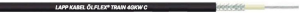Polymer train cable ÖLFLEX TRAIN 4GKW C 1 x 1.5 mm², AWG 16, shielded, black