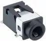 3.5 mm jack panel socket, 4 pole (stereo), SMD, PA, 1503 31 VP3