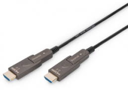 HDMI AOC Hybrid fiber optic cable 20 m with detachable connectors, AK-330127-200-S