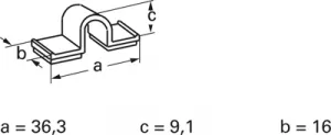 A2C25-A-C8 Panduit Cable Holders