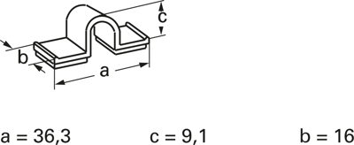 A2C25-A-C8 Panduit Cable Holders