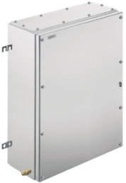 Stainless steel enclosure, (L x W x H) 150 x 450 x 620 mm, silver (RAL 7035), IP66/IP67, 1195300000