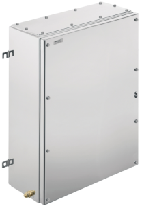 Stainless steel enclosure, (L x W x H) 150 x 450 x 620 mm, silver (RAL 7035), IP66/IP67, 1195320000