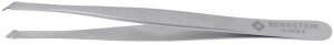 Assembly tweezers, uninsulated, antimagnetic, stainless steel, 125 mm, 5-013-7