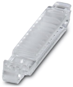Transparent cover, pivotable, with additional labeling option for MINI MCR modules, 2308111