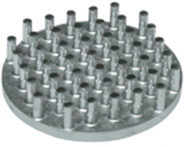 Pin heatsink, 28.5 x 6.5 mm, 17.3 to 3.7 K/W, natural aluminum