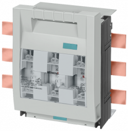 Fuse load-break switch, cover handle, 3 pole, 160 A, 690 V, (W x H x D) 134 x 196 x 115.5 mm, busbar, 3NP5065-1CG00