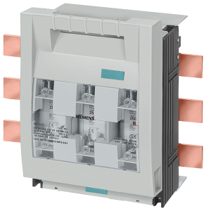 Fuse load-break switch, cover handle, 3 pole, 160 A, 690 V, (W x H x D) 134 x 196 x 115.5 mm, busbar, 3NP5065-1CG00