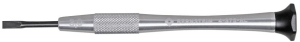 Watchmaker screwdriver, 3 mm, slotted, BL 22 mm, L 112 mm, 4-375-AL