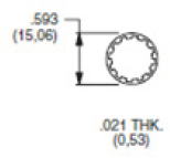 700302202 C & K Nuts, Washers, Rings