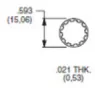 700302202 C & K Nuts, Washers, Rings