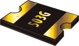 PTC fuse, self-resetting, SMD 2018, 60 V (DC), 10 A, 1.2 A (trip), 550 mA (hold), MF-SMDF050-2