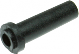 Bend protection grommet, cable Ø 4 mm, L 23 mm, PVC, black