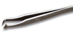 ESD cutting tweezers, uninsulated, carbon steel, 115 mm, 15AGW