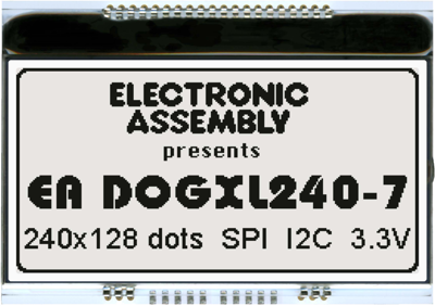 EA DOGXL240W-7 DISPLAY VISIONS LED-Modules