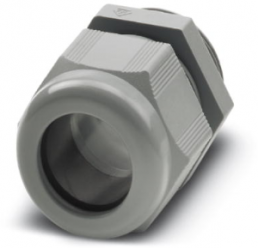 Cable gland, M40, 46 mm, Clamping range 19 to 28 mm, IP68, silver gray, 1411128
