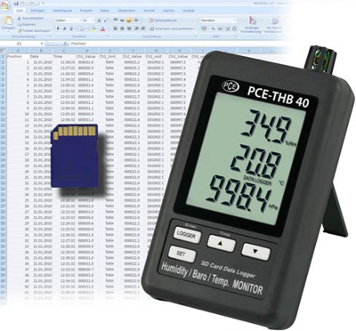 PCE-THB 40 PCE Instruments Thermometers and Displays