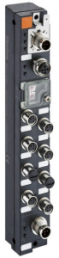 Sensor-actuator distributor, CANopen, 8 x M8 (3 pole, 8 input / 8 output), 84418