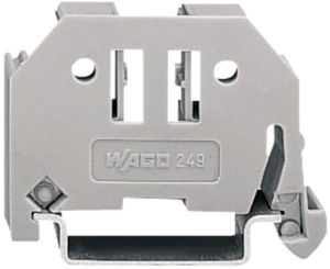 Screwless end stop for mounting rails, 249-116