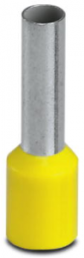 Insulated Wire end ferrule, 6.0 mm², 20 mm/12 mm long, DIN 46228/4, yellow, 3200548