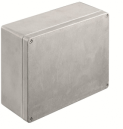 Aluminum enclosure, (L x W x H) 111 x 280 x 230 mm, gray (RAL 7001), IP67, 0573700000