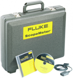 Software and accessory kit, carrying case, software, cable for ScopeMeter series 120B, SCC120E