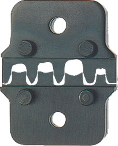 Crimping die for Non-insulated receptacles, 0.5-2.5 mm², CR502