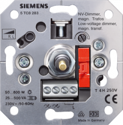 LV dimmer for magn. transformers, R, L with ON/OFFpushbutton/two-way switch ...