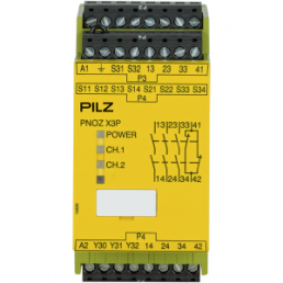 Monitoring relays, safety switching device, 3 Form A (N/O) + 1 Form B (N/C), 8 A, 240 V (DC), 240 V (AC), 777313