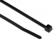 Cable tie, polyamide, (L x W) 100 x 2.5 mm, bundle-Ø 22 mm, black, -40 to 85 °C