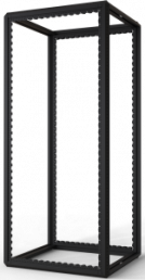 42 U cabinet rack, (H x W x D) 2000 x 800 x 900 mm, steel, black gray, 20630-107