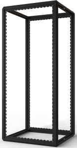 42 U cabinet rack, (H x W x D) 2000 x 800 x 900 mm, steel, black gray, 20630-107