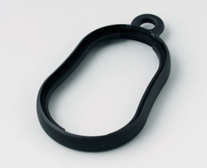 Intermediate ring DS 6,6 mm, black, ABS, B9002359