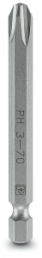 Screwdriver bit, PH3, Phillips, BL 70 mm, L 70 mm, 1212584