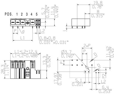 1156900000 Weidmüller PCB Connection Systems Image 3