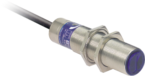 Diffuse mode sensor, 0.12 m, 20-264 V AC/DC, cable connection, IP67, XU8M18MB230