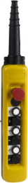 Pendant pushbutton, 6 pushbutton, 1 emergency stop/emergency off button, 6 Form A (N/O) + 3 Form B (N/C), latching, XACA67131