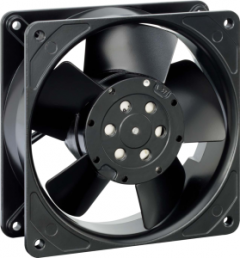 AC axial fan, 115 V, 119 x 119 x 38 mm, 180 m³/h, 37 dB, Ball bearing, ebm-papst, 4606 ZW