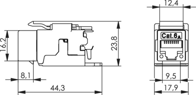 100023173 Telegärtner Modular Connectors Image 2