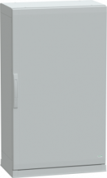 Control cabinet, (H x W x D) 1250 x 750 x 420 mm, IP54, polyester, light gray, NSYPLAZ1274G