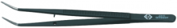 ESD general purpose tweezers, uninsulated, carbon steel, 150 mm, T2315