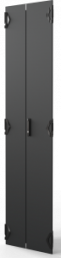 Varistar CP Double Steel Door, Plain, 3-PointLocking, RAL 7021, 47 U, 2200H, 600W