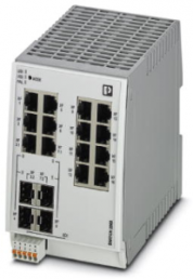 Ethernet switch, managed, 14 ports, 100 Mbit/s, 24 VDC, 2702907