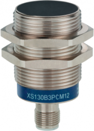 Proximity switch, built-in mounting M30, 1 Form A (N/O) + 1 Form B (N/C), 200 mA, Detection range 15 mm, XS130B3PCM12