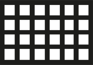 VGM, desktop mat, grid-style 625 x 375 mm